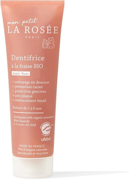 Image du produit La Rosée mon petit dentifrice à la fraise bio TB 50 ml (50 ml)