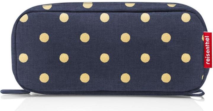 Actual product image reisenthel multicase metallic dots blue