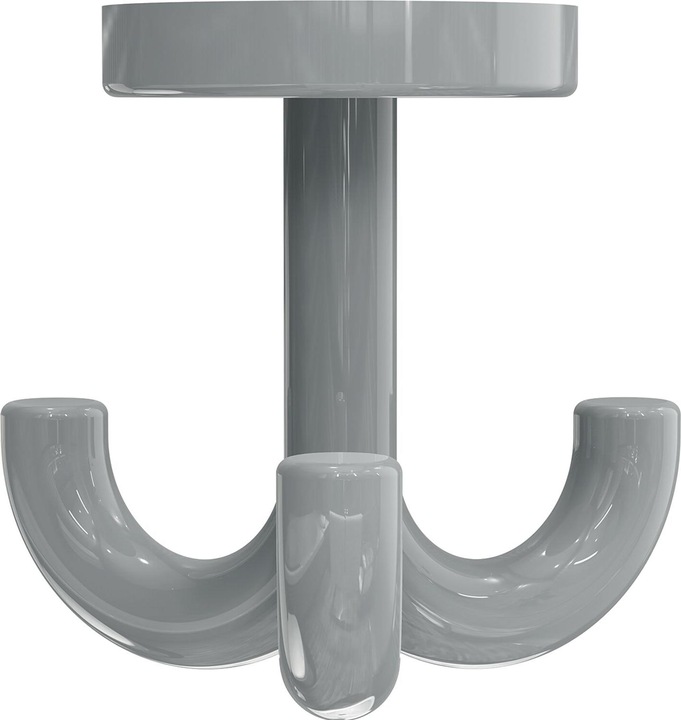 Produktbild Hewi Dreifachhaken 477.90.050 dreifach A.50mm PA felsgrau 95 H.70mm D.50mm