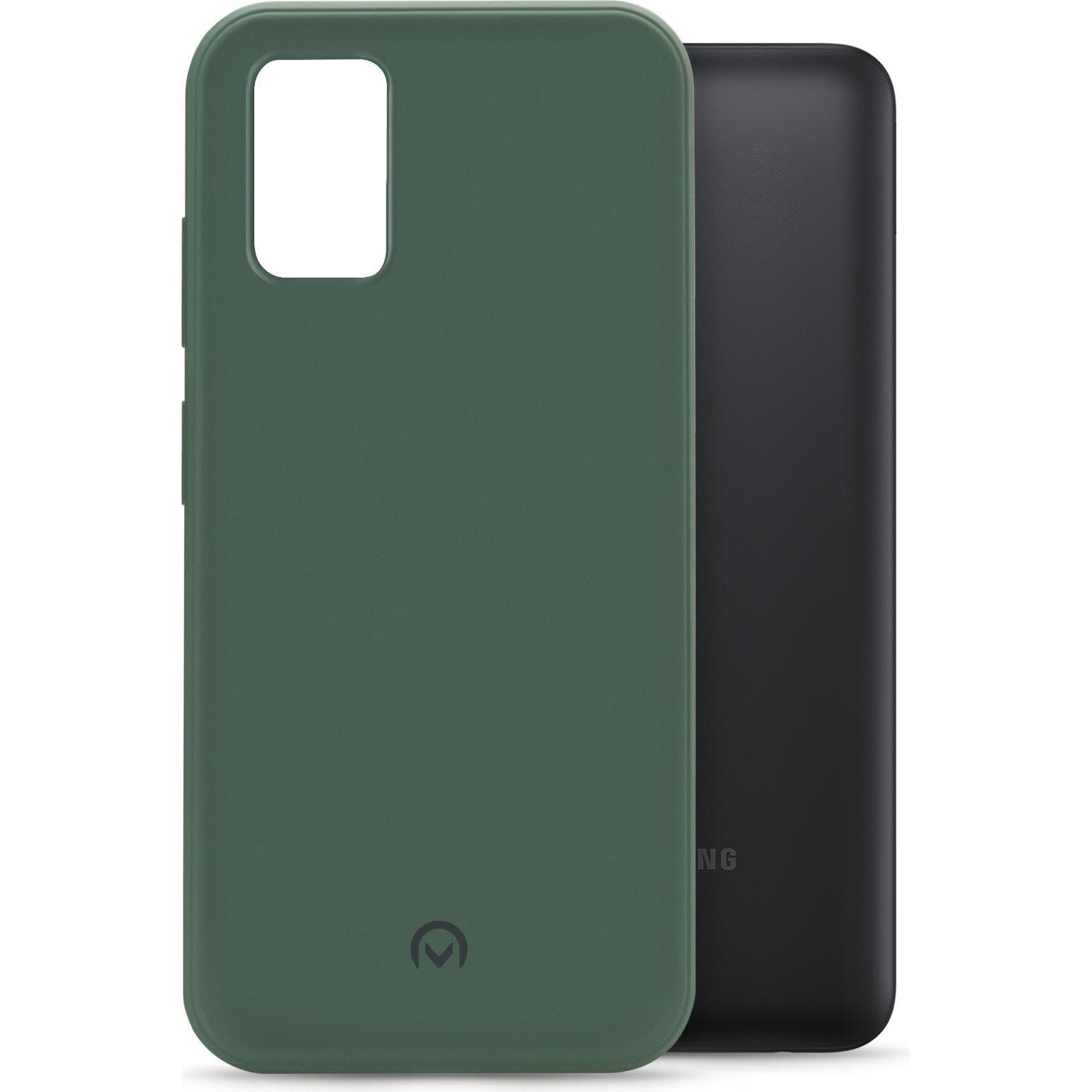 Mobilize Gummi-Gelly-Hülle (Samsung Galaxy A03s), Smartphone Hülle, Grün