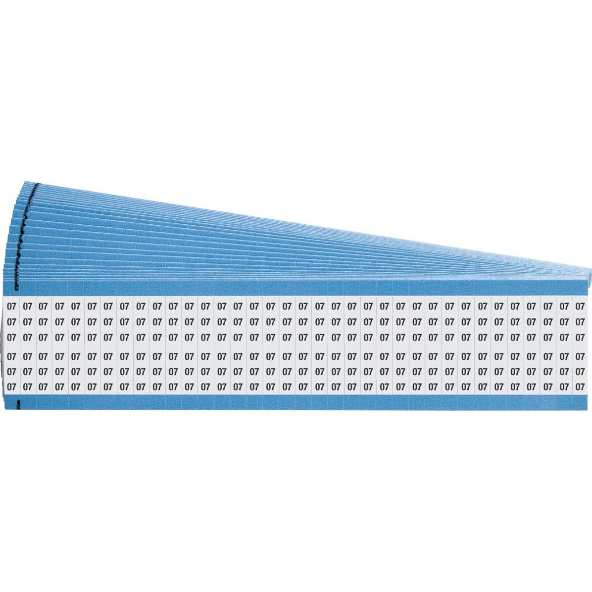 Brady Kabelkennzeichnungen mit Suffixzahlen (WM-07-S-PK)