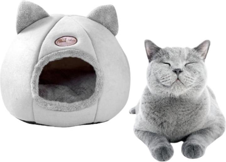 Produktbild Hermex Katzenbett Katzennest Katzensofa Katzenhaus Katzenliege Katzenhöhle (Katze)