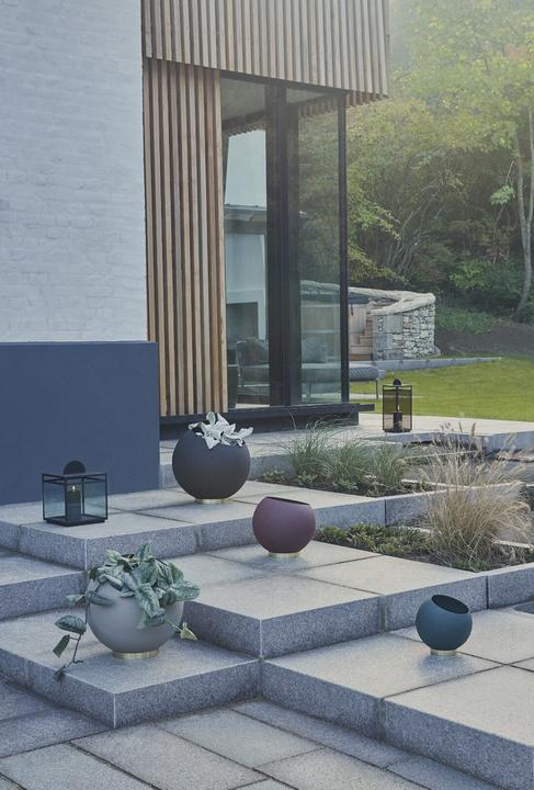 Image du produit Aytm Pot de fleurs Globe Noir Ø 43 cm