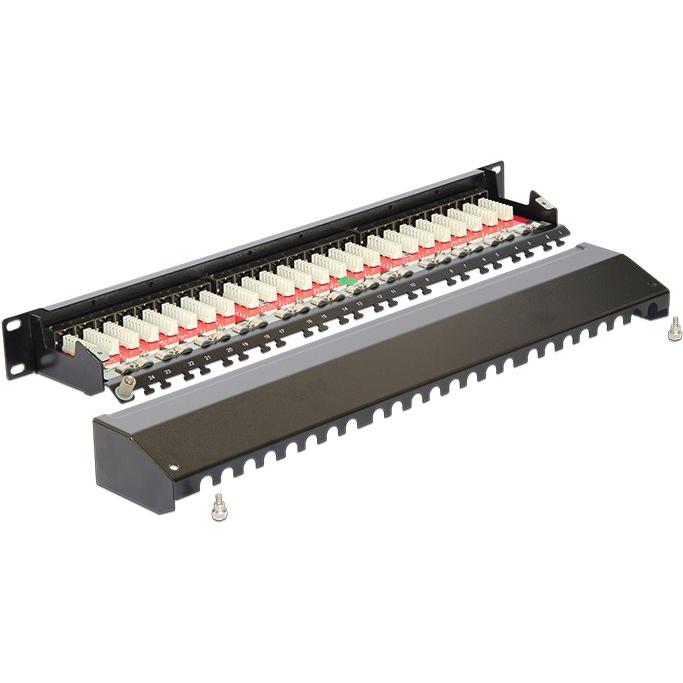 Thumbnail - Delock Patch Panel RJ-45 X 24, Server Zubehör, Schwarz