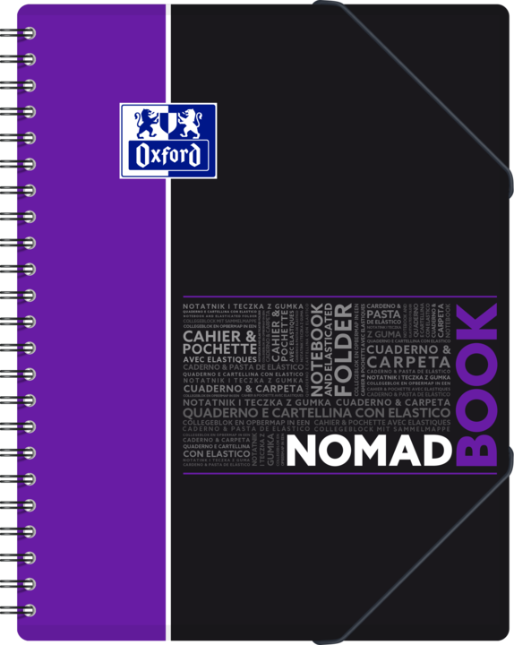 Immagine prodotto Oxford Cartella per quaderni universitari Nomadbook (A4+, Righe, Copertina rigida)