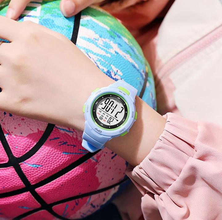 Immagine prodotto VR Shinecon Orologio per bambini con display digitale, modello Exia blu (Orologio digitale)