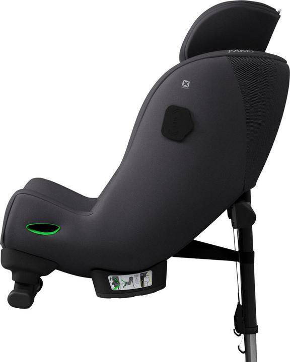 Actual product image Axkid Minikid 4 MAX Car Seat, 61–125 cm, gray (Booster seat, ECE R129/i-Size Standard)