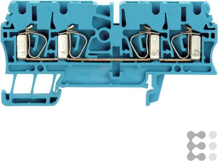 Produktbild Weidmüller Reihenklemme ZDU 2,5/4, blau