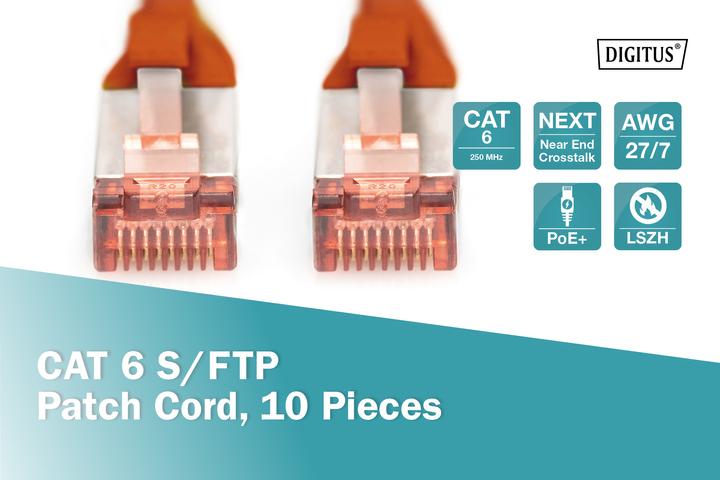Produktbild Digitus Netzwerkkabel (S/FTP, CAT6, 2 m)