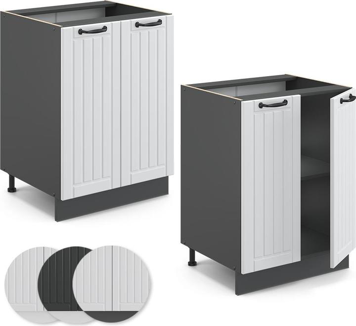 Actual product image Vicco Küchenunterschrank Fame-Line (60 x 82 x 60 cm)