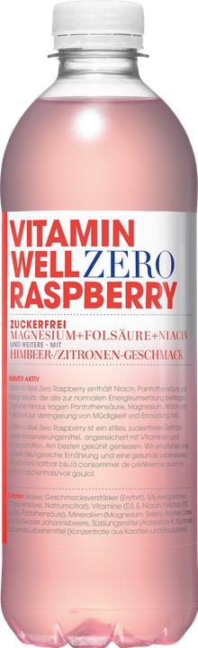 Produktbild Vitamin Well Zero Raspberry (Früchte, 12 x)
