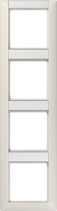 Actual product image JUNG Mounting frame 4f ws glz AS / AS 500 BSF AS584NA