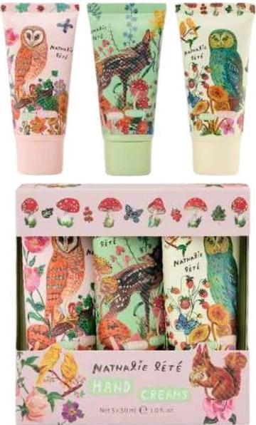 Produktbild Nathalie Lété Geschenkspackung Handcreme 3 x 30 ml Forest (90 ml)
