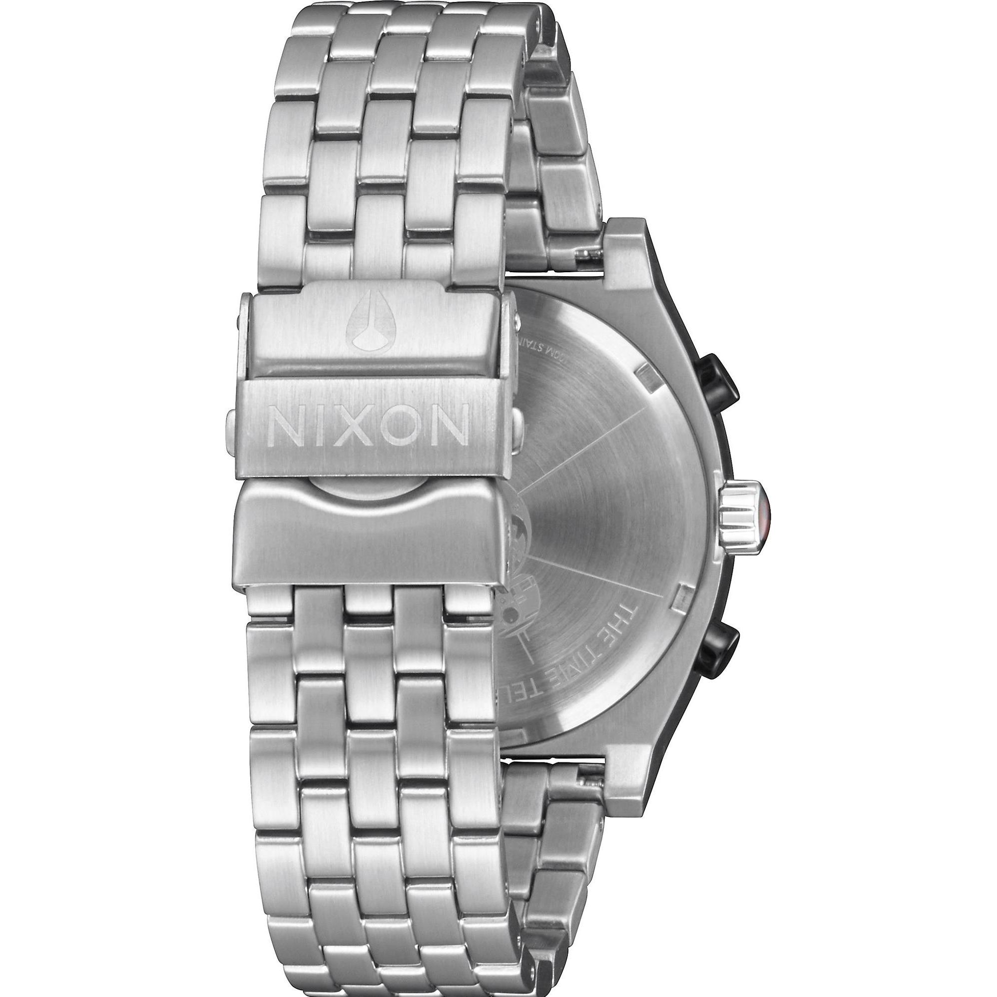 Thumbnail - Nixon, Armbanduhr, Unisexuhr, Silber, (Analoguhr, 39 mm)