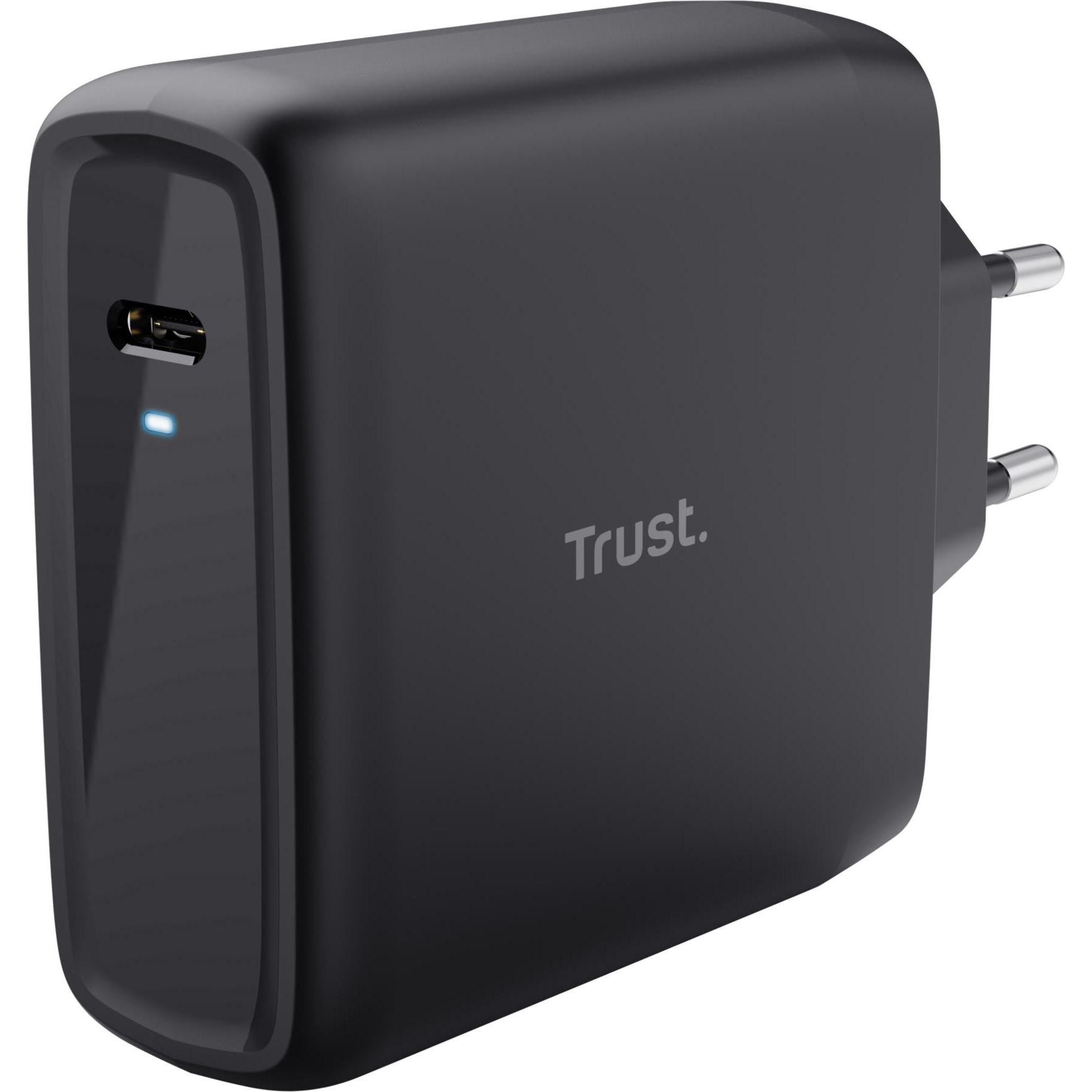 Trust Maxo (100 W), USB Ladegerät, Schwarz