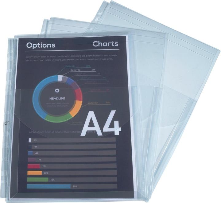 Produktbild Exacompta Sichthülle A4, 100 Stück, Gelb (A4, 100x)