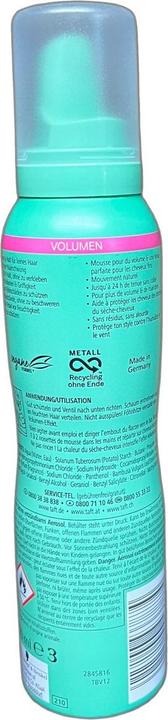 Image du produit Taft volume mousse mousse (Mousse de volume, 150 ml)
