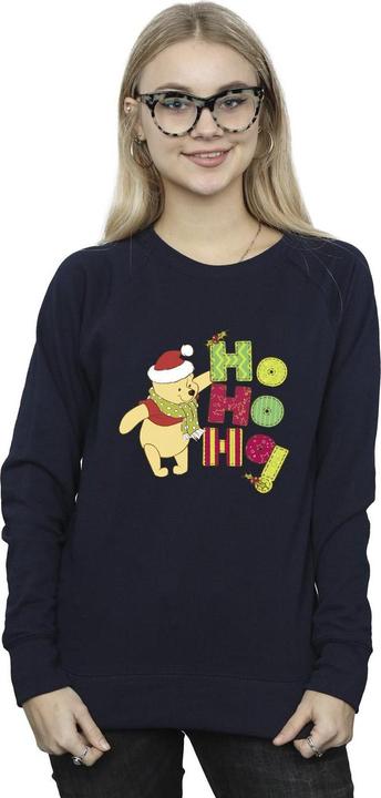 Produktbild Disney Winnie The Pooh Ho Ho Ho Scarf Sweatshirt (XXL)