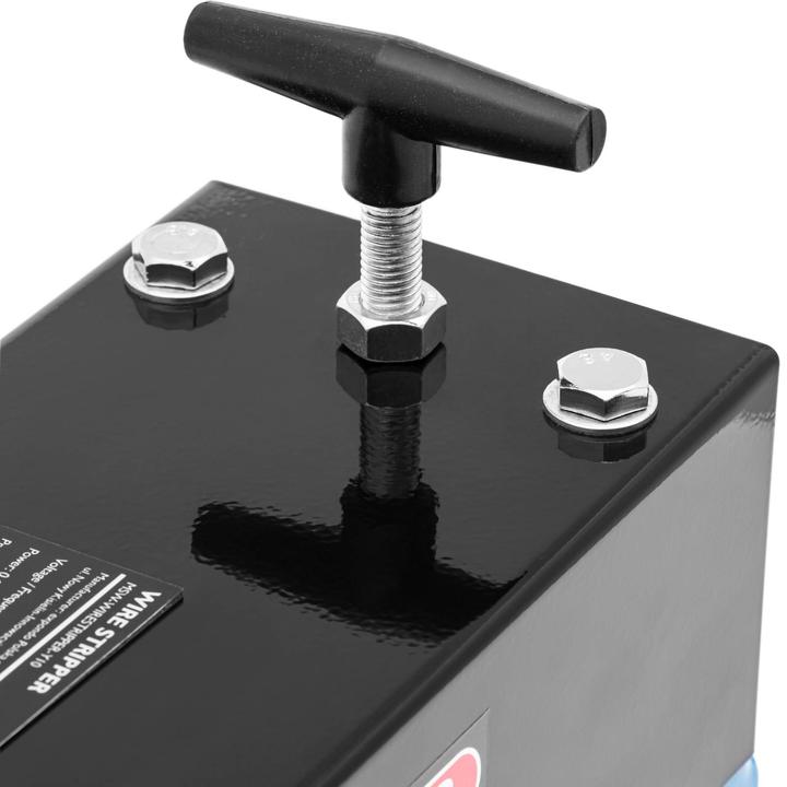 Produktbild MSW Kabelschälmaschine 400 W Kabelabisoliermaschine Kabelschäler 9 Einschübe (470 mm)