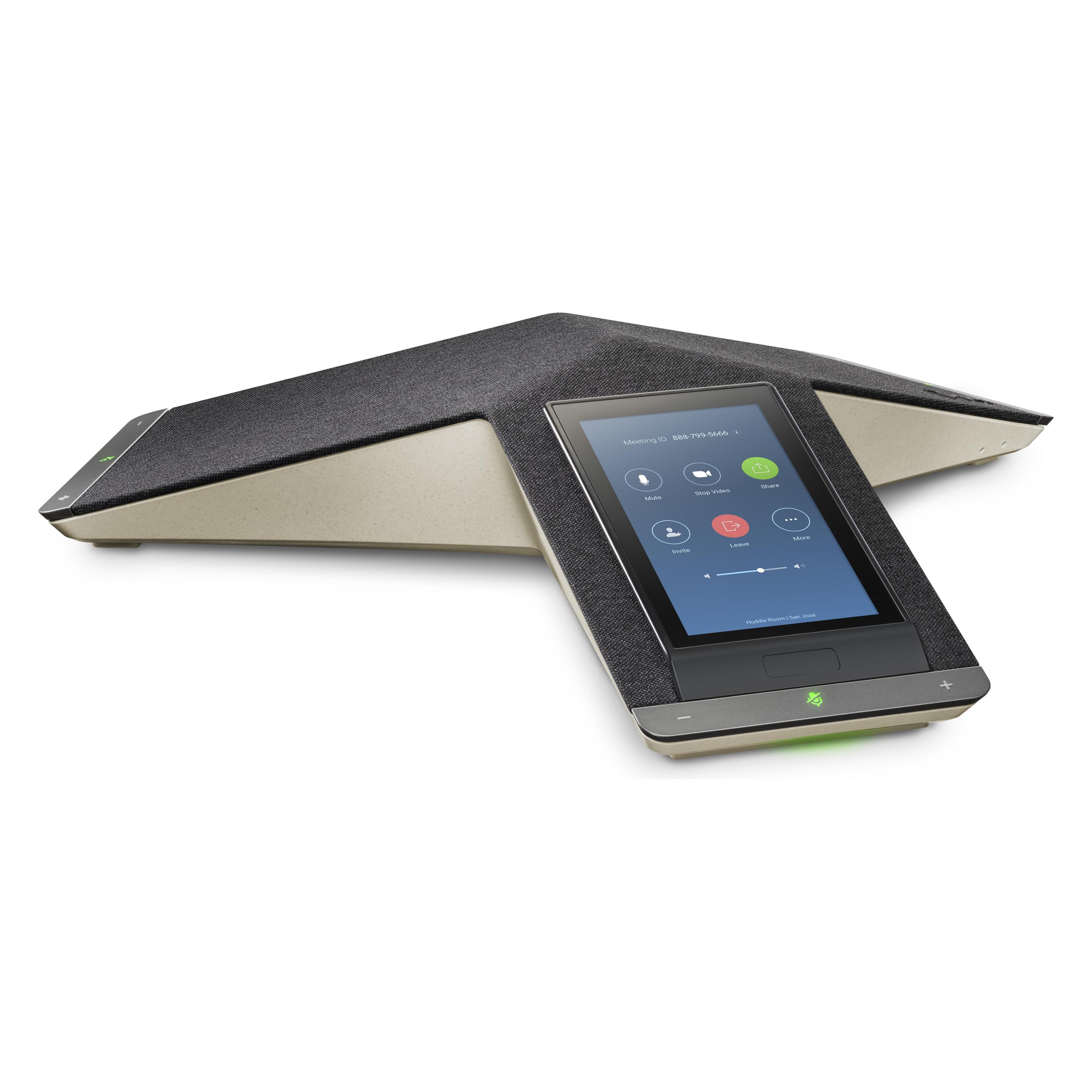 HP Poly Trio C60 IP-Konferenztelefon Voll Funk- und PoE-fähig, Konferenzgerät, Schwarz