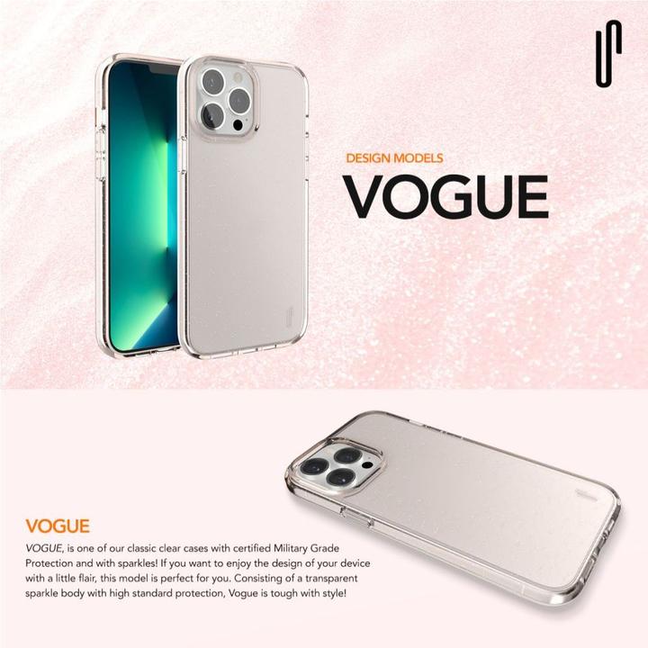 Productafbeelding Ugly Rubber Vogue hoesje voor iPhone Xr 6,1" transparant (Apple iPhone XR)