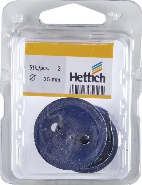 Actual product image Hettich Schrankrohr-Lager, für Rundrohr Ø 25 mm, verchromt