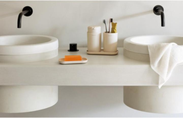 Productafbeelding Brabantia Zeepdispenserset ReNew Set 250 ml, Beige