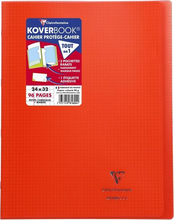 Produktbild Clairefontaine Koverbook (24 x 32 cm, Kariert, Weicher Einband)