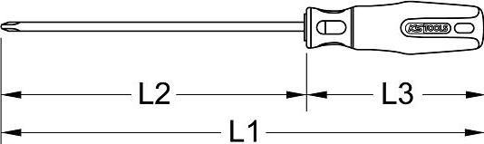 Immagine prodotto KS Tools Cacciavite VDE PH, PH1 ( 117.5001 )