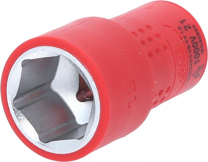 Actual product image KS Tools 3/8" Insulated socket (18 mm)