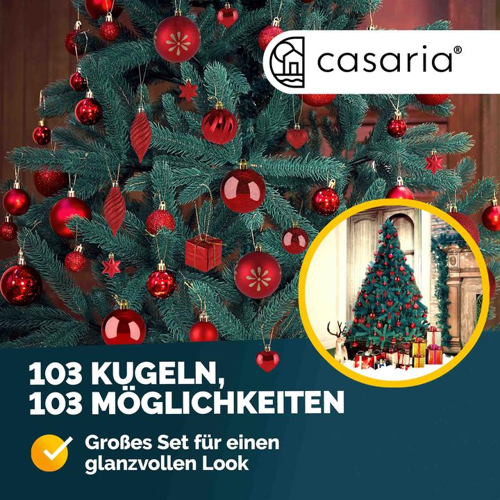 Image du produit Deuba Décors de Noël (103 -pièce)