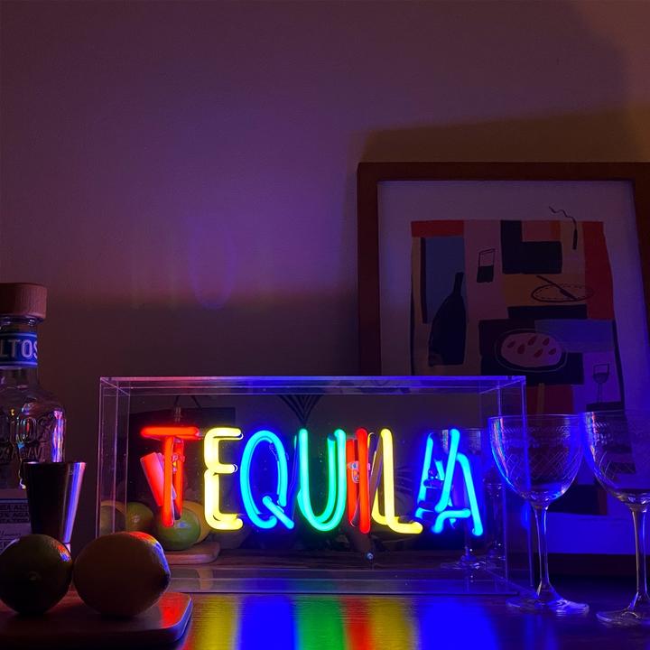 Produktbild Locomocean Acryl-Box Neon - TEQUILA