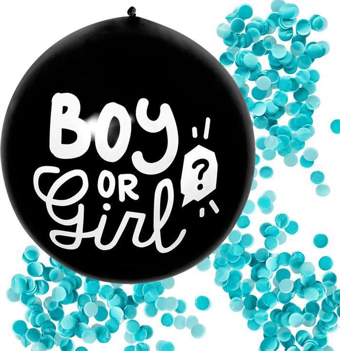 Produktbild Boland Babyshower - Boy mit Konfetti (1 x)
