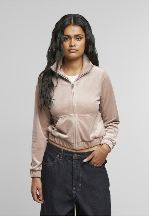 Actual product image Urban Classics Women's velour tracksuit jacket (L)