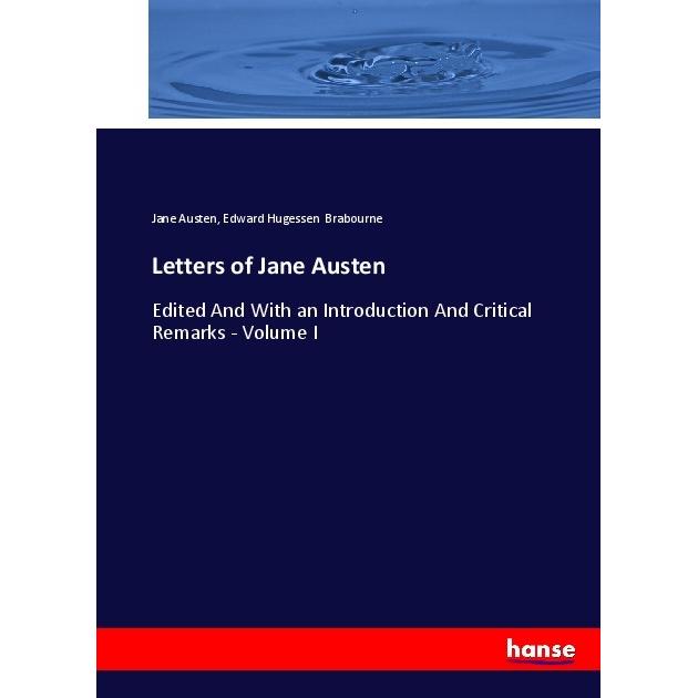 Letters of Jane Austen, Fachbücher von Jane Austen, Edward Hugessen Brabourne