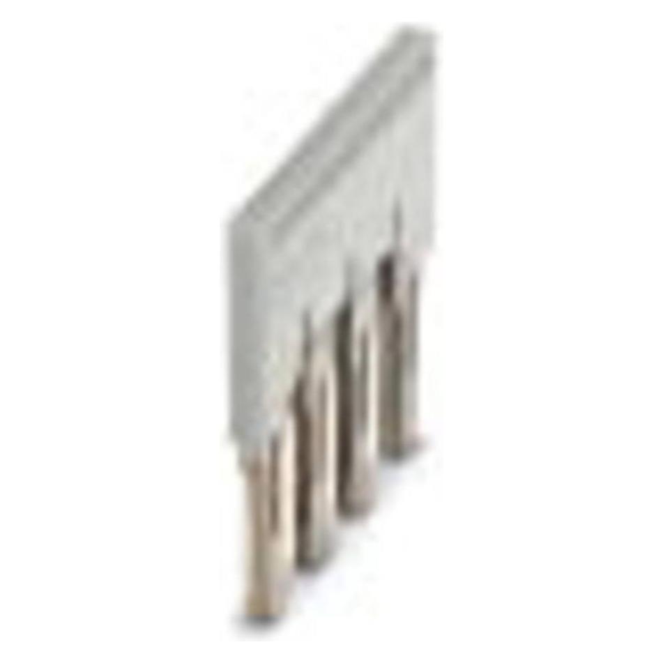 Phoenix Contact Phoenix FBS 4-8 GY Plug-in bridge 10 Stück(e), Elektronikkabel + Stecker, Grau