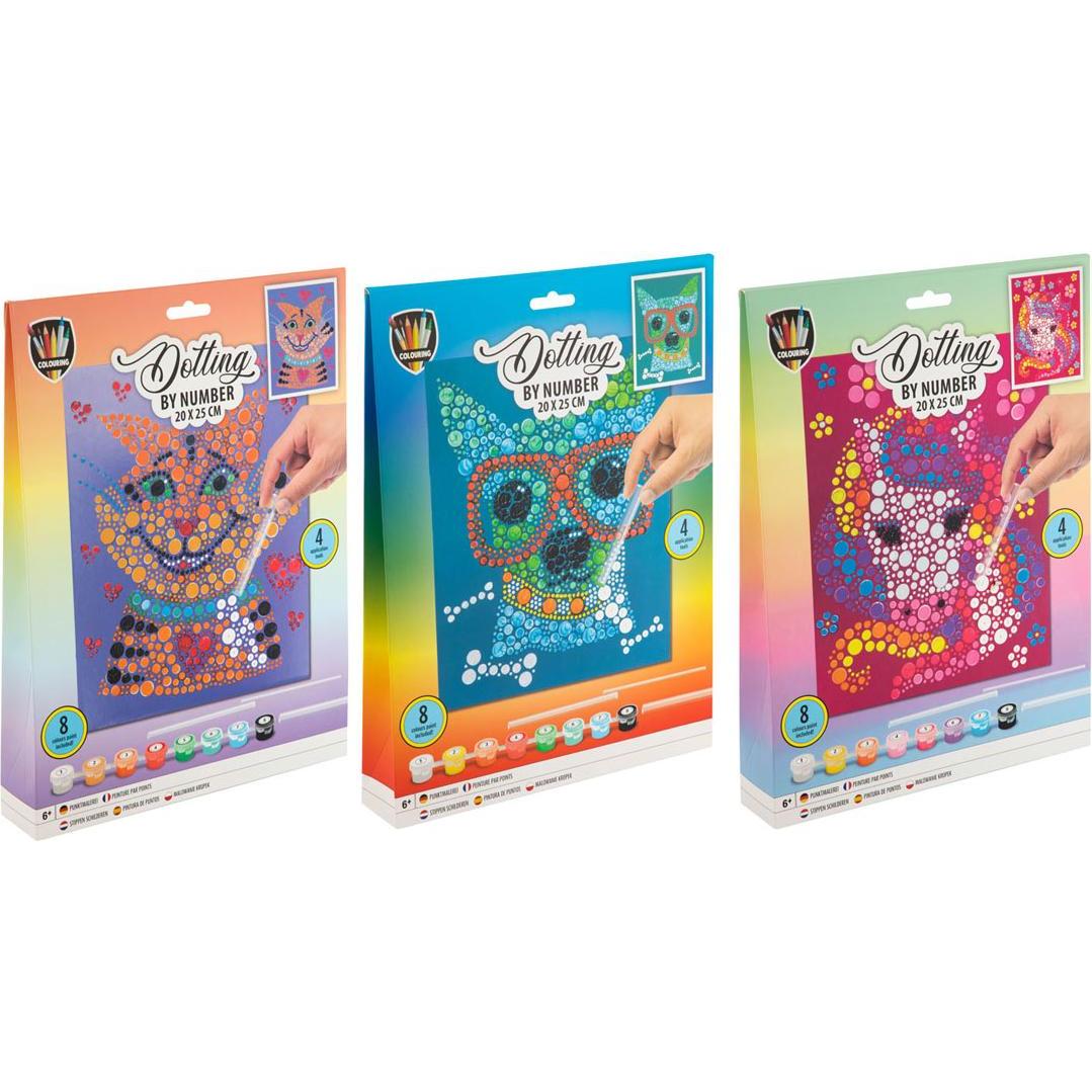 Grafix Malen nach Zahlen: Hund / ab 6 Jahren