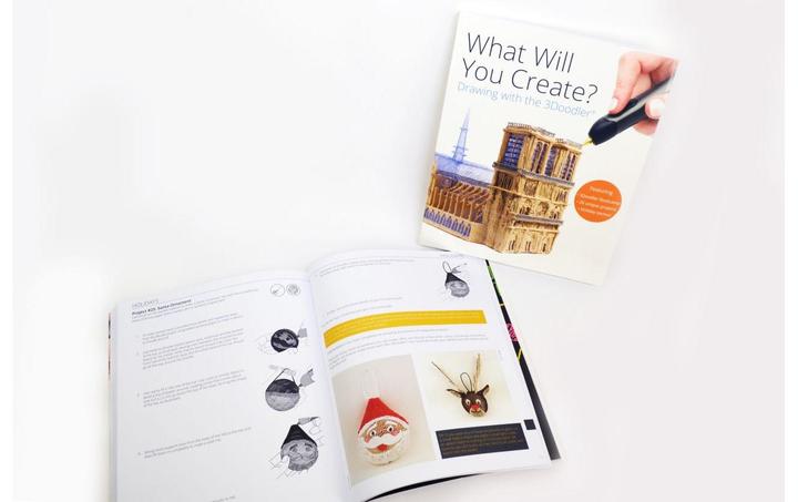 Produktbild 3Doodler Buch - Knyga von Projekten in 3D