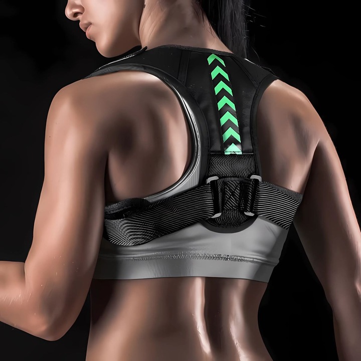 König Design Rückenhalter Geradehalter Sport Rückenbandage Haltungskorrektur Stabilisator Neu (S)