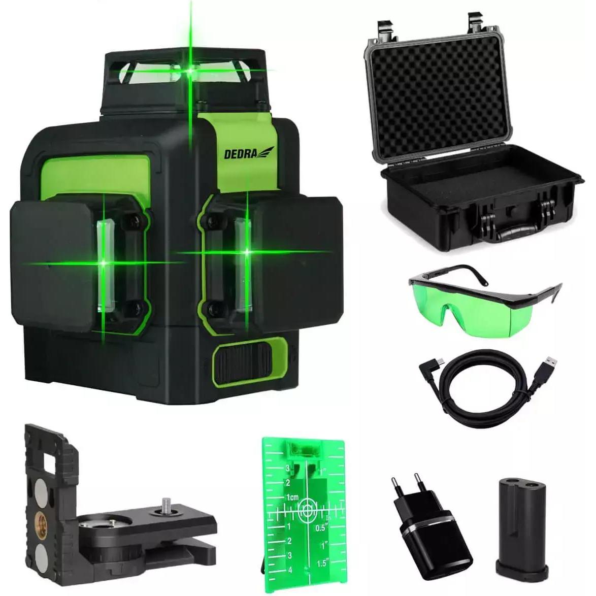 Thumbnail - Dedra, Laserentfernungsmesser, MC0904 surface laser green 30 m (30 m)