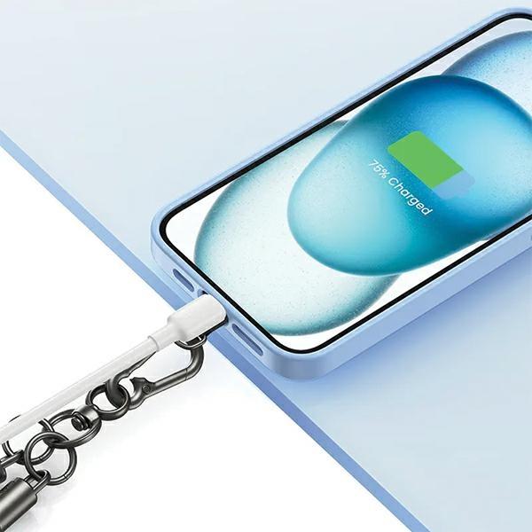 Actual product image Usams Uniwersalna smycz do telefonu 30cm zielony/green ZB283GS04 (US-ZB283)