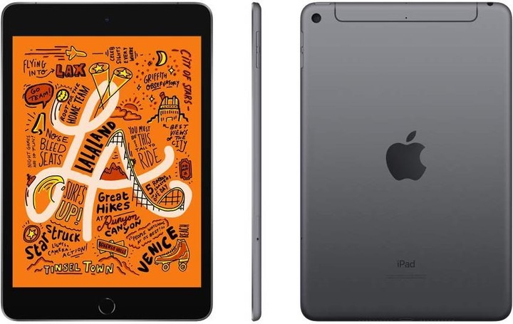 Image du produit Apple iPad mini 2019 (5. Gen) (4G, 7.90", 256 Go, Space grey)