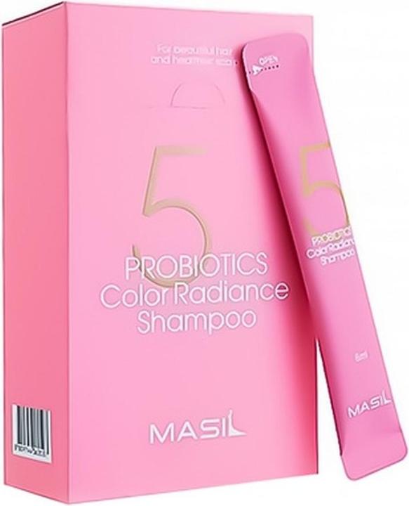 Immagine prodotto Masil Shampoo Color Radiance con Probiotici per capelli colorati (20 ml, Shampoo liquido)