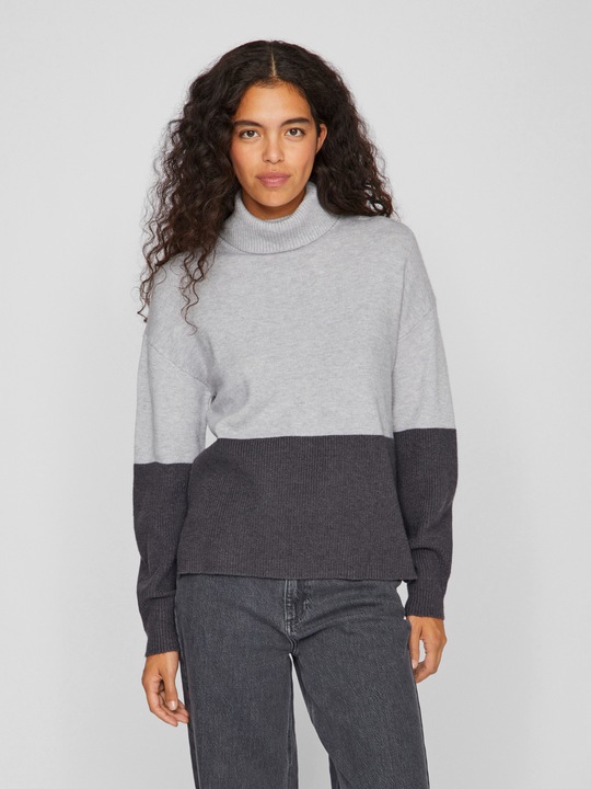 Image du produit Vila Pull en tricot Colorblock (L)