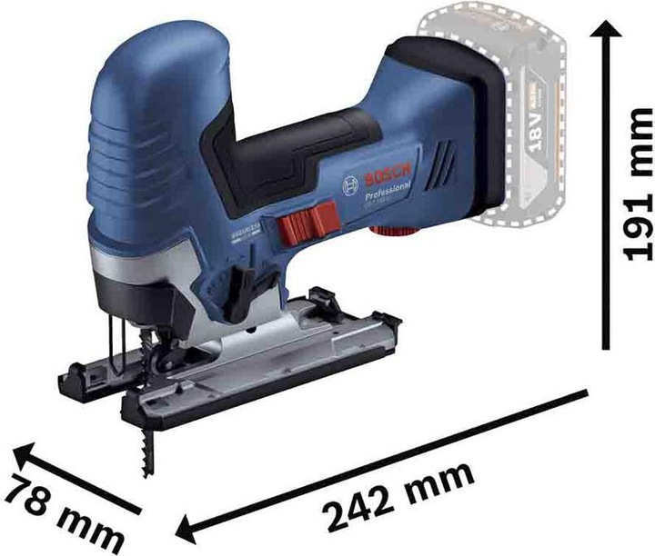 Actual product image Bosch Professional Bosch 7 Tool Kit GSB+GDX+GWS+GST+GBH+GSA+GDR