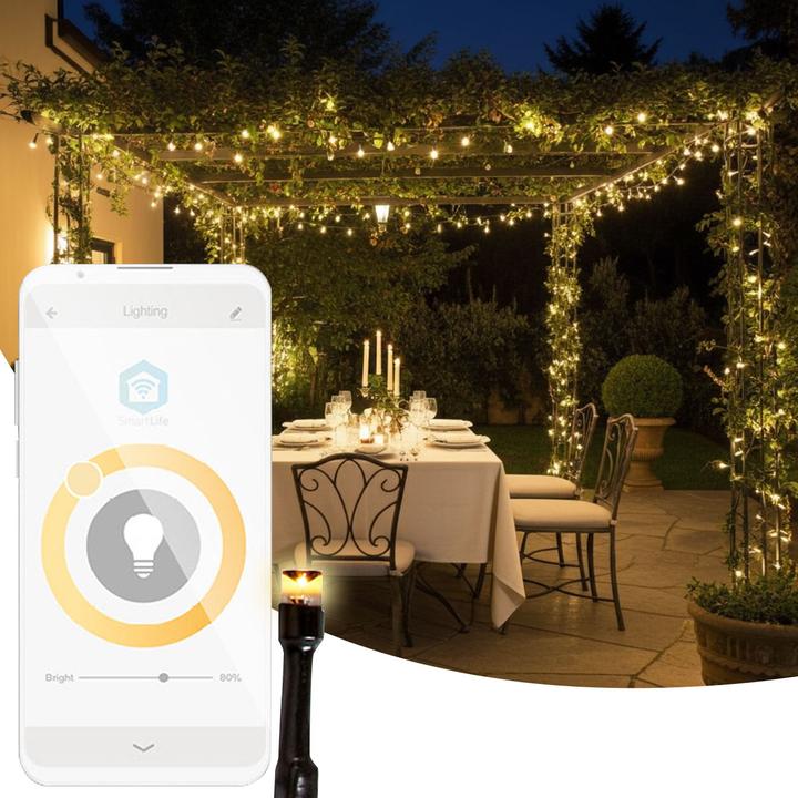 Produktbild Nedis SmartLife Dekorative LED Wi-Fi Android™ / IOS (0.13 m)