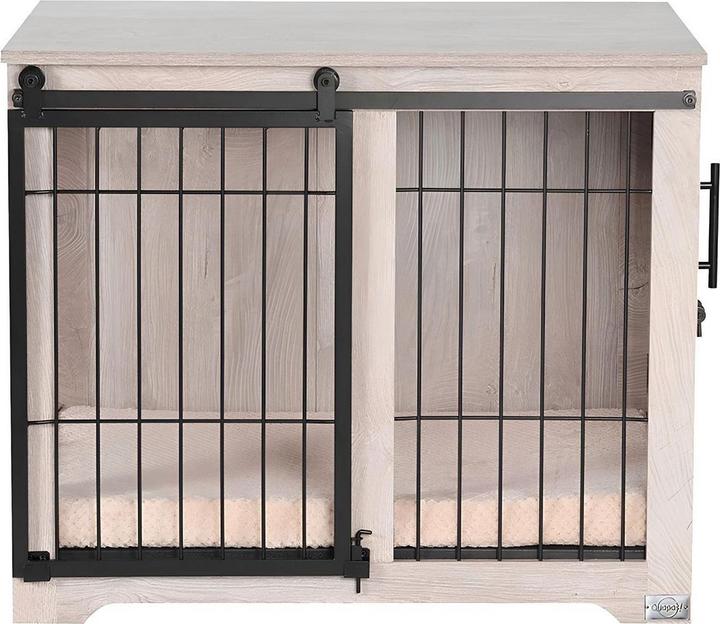 Actual product image Quapas! Dog Hundehütte Indoor Wood in 2 Grössen (Dog kennel)