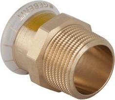 Produktbild Geberit Adapter Mapress Kupfer Gas M 15mm x 1/2 "(34666)