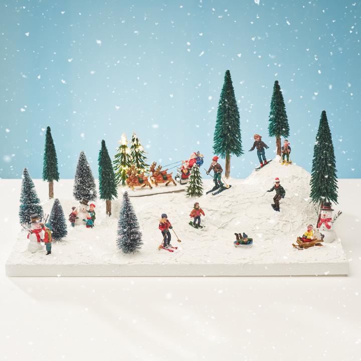 Actual product image VBS Mini skier "Makalu", 4 pieces