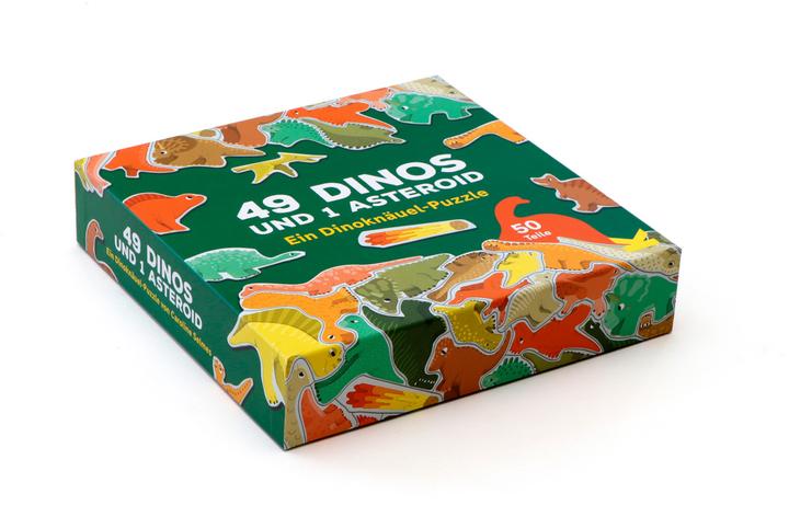 Actual product image 49 dinos and 1 asteroid (German)